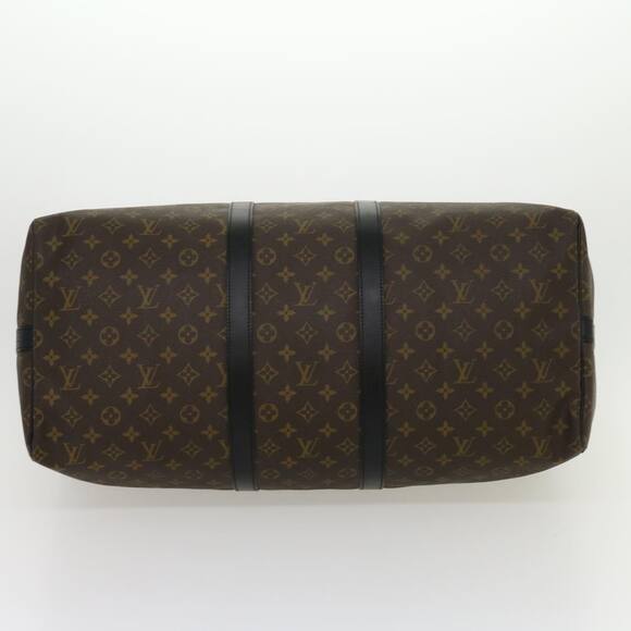 LOUIS VUITTON Monogram Macassar Keepall Bandouliere 55 M56714 - Picture 5 of 16